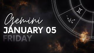 Gemini - Today Horoscope - January 5, 2024