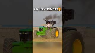 JOHN DEERE 4×4 NEW TYRES//NISHU DESHWAL#automobile#nishudeshwal#viral#shorts