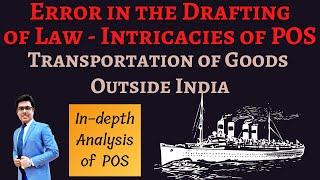 Place of Supply under GST | Loophole In Law | In-Depth Analysis | CA/CMA Final/Inter Nov 21 & May 22