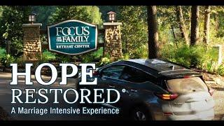 Hope Restored Marriage Intensive - Scholarships Available For Couples in Need