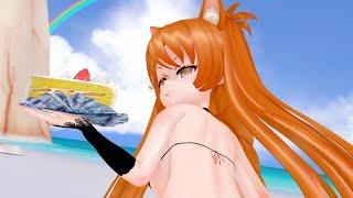 Sad Cat Dance? I Think Not!! MMD 4K 60fps