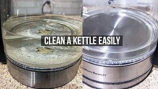 How To Easily Clean A Kettle | Vinegar Method for Sparkling Results!