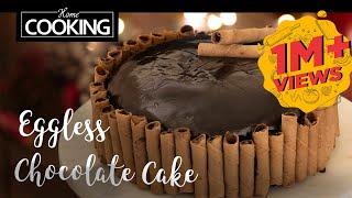 Eggless Chocolate Cake in Pressure Cooker | Christmas Special | Christmas Cake Ideas