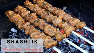 Georgian lamb skewers ( Shashlik )