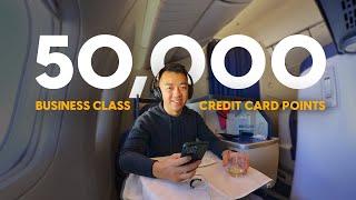 3 Business Class Redemptions Under 50,000 Credit Card Points