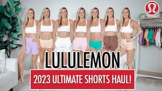 2023 LULULEMON SHORTS HAUL! | Yoga, Training, Running, Casual, etc.