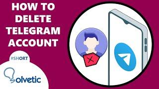  How to DELETE TELEGRAM ACCOUNT ️ #Shorts