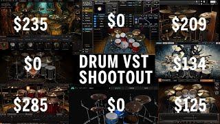 Metal Drum VST Shootout - 1 drum beat vs. 8 Drum Plugins