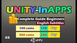 unity In App purchase IAP Tutorial [03]