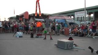 Hilby, The Skinny German Juggle Boy at NYS Fair Sept 1, 2010