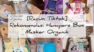 RACUN TIKTOK SHOPEE HAMPERS BOX MASKER ORGANIK