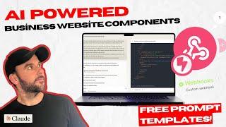 Create Custom Website Components In Minutes Using Claude AI (Prompts Included)