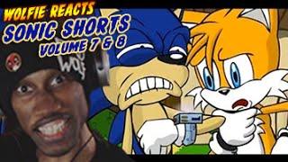 Wolfie Reacts: Sonic Shorts: Volume 7 and 8 - Werewoof Reactions