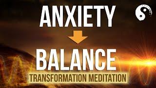 ANXIETY  BALANCE ️Emotional Healing Meditation ️ Spleen Stomach Pancreas Detox Frequencies