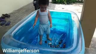 WILLIAM JEFFERSON || ANAK KECIL MAIN KOLAM || KOLAM ANAK || hot wheels