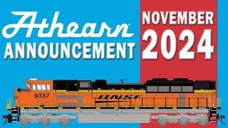 Athearn November 2024 Announcements:  Athearn Genesis HO EMD SD70ACe Diesel Locomotive