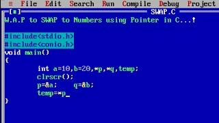 C Program to Swap Two Numbers Using Pointers | Learn Coding