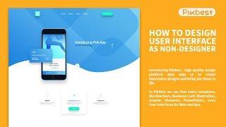 How to Design Graphic Elements, UI as Non Designer | PikBest.com - High Quality Design Platform