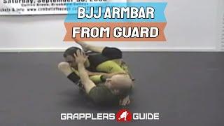 The Armbar from Guard BJJ Technique