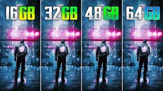 16GB vs 32GB vs 48GB vs 64GB - How Much RAM Do You Need for Gaming?