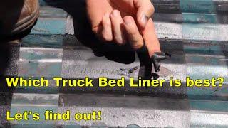 Which Truck Bed Liner is best?  Let's find out!