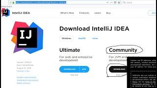 How to Download and Install IntelliJ IDE || Executing java applications using IntelliJ