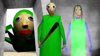 Granny And Her Family Sewer Escape But In Baldi's Basic Atmosphere