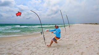 Surf Fishing During the Solar Eclipse and Caught This!