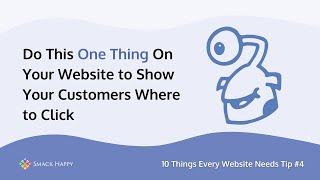 10 Things Every Website Needs - Clear Navigation