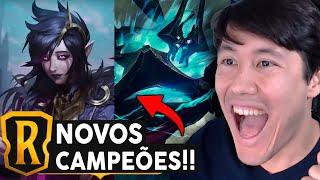 NOVOS CAMPEÕES E DIVERSAS NOVIDADES - ANÁLISE COMPLETA! | LEGENDS OF RUNETERRA