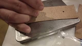 The secret to setting snaps in leather (2 minute tool tips)