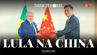LULA E AS RELAÇÕES BRASIL-CHINA | Com Elias Jabbour e Kleber Cabral | 21.02.23 |  TVGGN20H