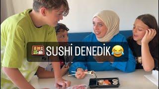 Sushi denedik ve gerçek düşüncelerimizi sizinle paylaştık arkadaşlar 