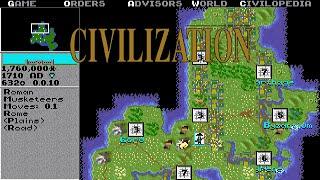 Old Games - Civilization 1 / #7 / No Commentary (PC DOS 4K)