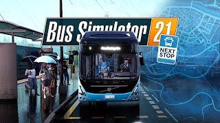 ОТКРЫЛ ВСЕ АВТОБУСЫ И ОСТАНОВКИ. ЭЛЕКТРИЧЕСКИЙ VOLVO. ТЯЖЕЛАЯ СМЕНА — Bus Simulator 21 [#7]