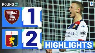 SALERNITANA-GENOA 1-2 | HIGHLIGHTS | The Grifone claim comeback win in Salerno | Serie A 2023/24