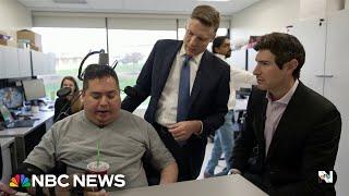 Brain implant helps man with paralysis regain movement