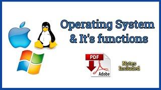 Introduction to Operating Systems and Its Functions | very easy