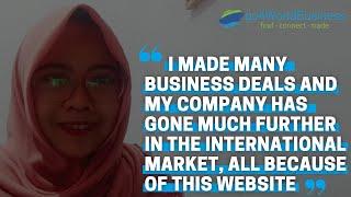 A Review of go4WorldBusiness.com by Ms. Akhlaqul Aul, Coordinator, Sukses Produk Indonesia