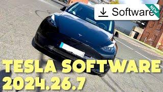 Tesla - Neues Software Update 2024.26.7