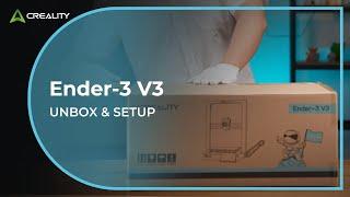 Ender 3 V3 Unboxing & Official Installing Guide