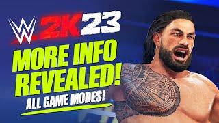 WWE 2K23: More Updates Revealed, Creation Suite, War Games, Universe Mode, 2K Showcase & More!