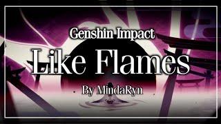 Genshin Impact Anime Opening【Like Flames - MindaRyn】| Tensei Shitara Slime Datta Ken Season 2 Op 2