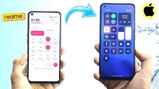 Enable iPhone 14 Pro/Max New Control Center in Any realme & Oppo device | realme UI 3.0 to iOS 16 