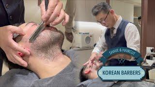 ASMR Shave & Face Massage by Master Barber Han | Butter Barbershop Yeoksam