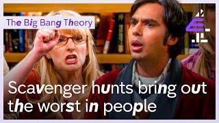 Scavenger Hunt Leaves Them FUMING! | The Big Bang Theory