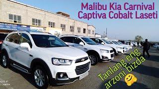 13-Aprel 2021-yil Malibu Captiva Kia Carnival Laseti Cobalt Gentra narxlari