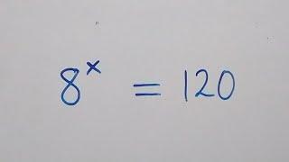 A Very Nice Exponential Equation | Math Olympiad