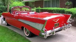 RARE 1957 Chevrolet Bel Air Convertible For Sale ~ 283/270hp ~ AACA) Senior Award Winner