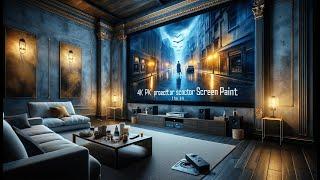  Best 4k Projector Screen Paint | Paint on Screen Projector Screen Paint Review 